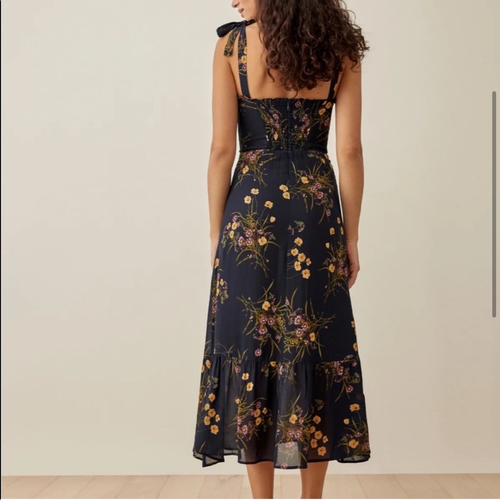 Reformation Nikita Dress in Mademoiselle - Picture 2 of 7